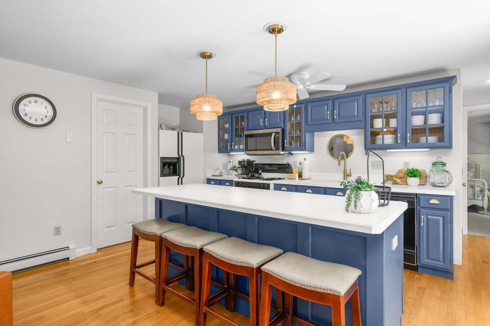 Bright and airy kitchen
