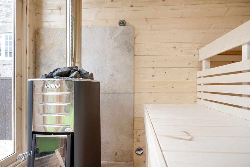 Private sauna 