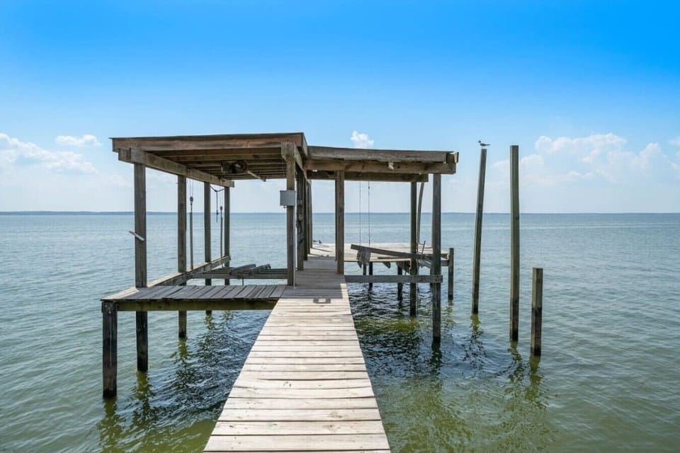 This boat slip is located on the property for your use