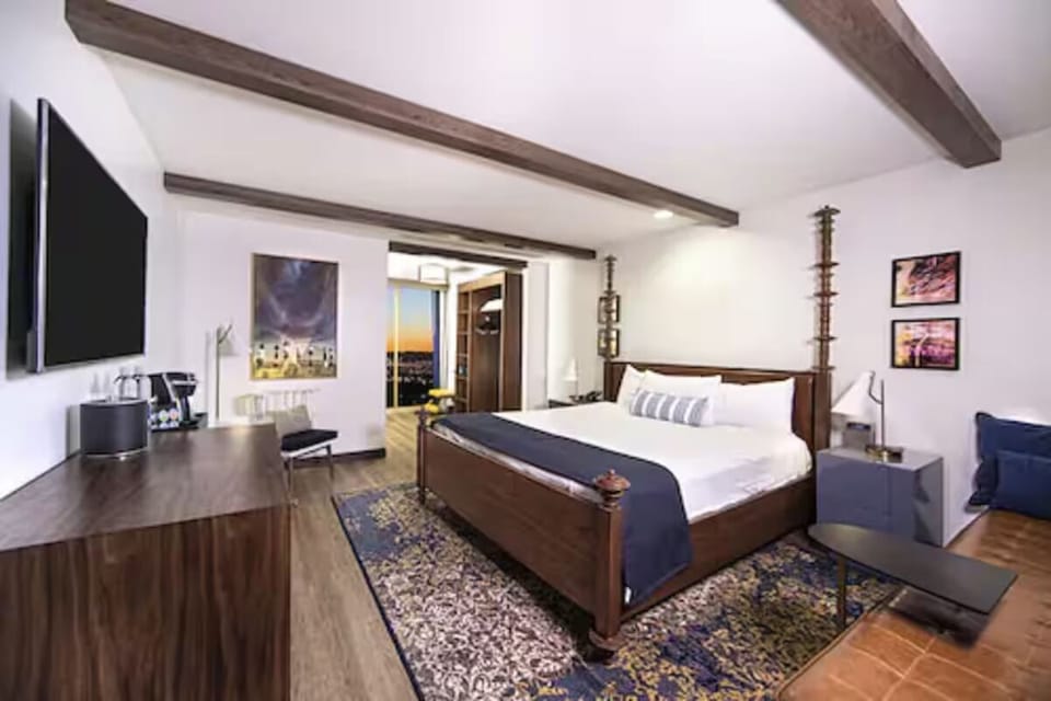 Bedroom. Interior and views may vary based on location and availability.