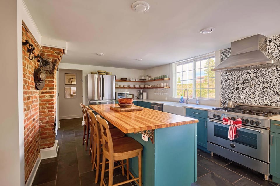 The farmhouse kitchen