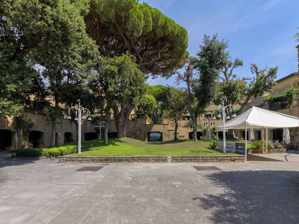 Public Space, Shade, Driveway, Courtyard, Hacienda, Flowerpot, Yard, Landscaping, Walkway