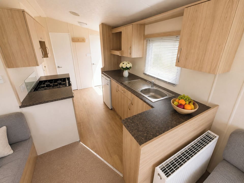 2nd Bedroom, 2 single beds, wardrobe, all linen and towels provided. 