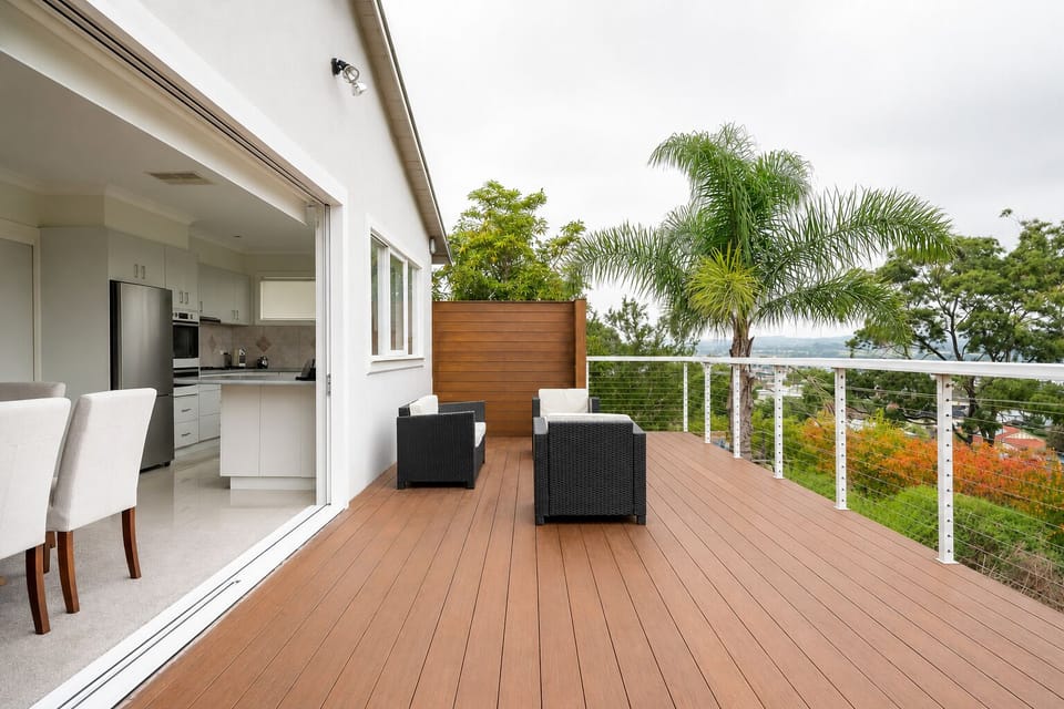 Take in the beautiful views from the Spacious Balcony perfect for sunrises