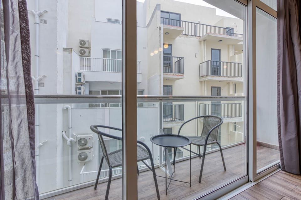 Private balcony