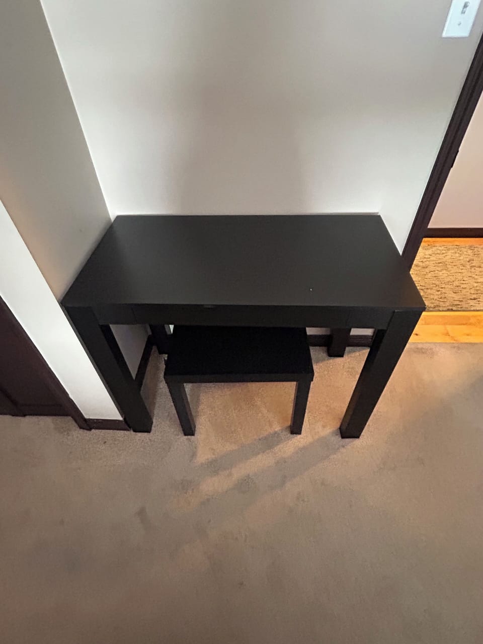 Small writing desk in West Bedroom.