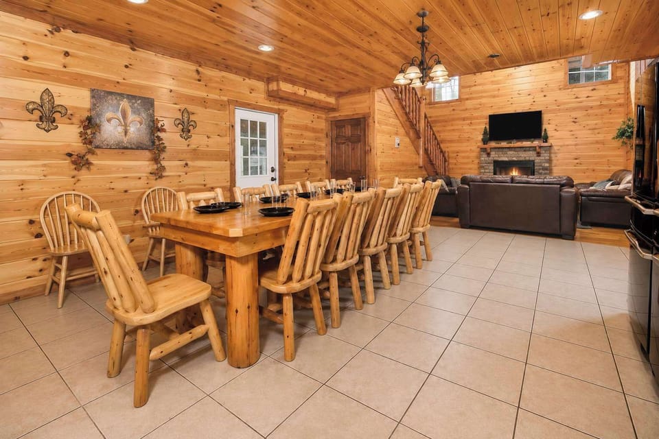 Dining Table Seating for Twelve | Plenty of Room for Family Dinners and Game Nights!