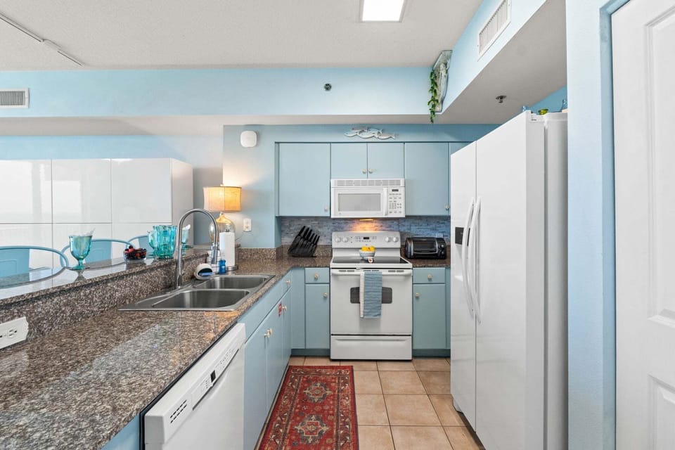 Full-Size Kitchen with Bar Seating