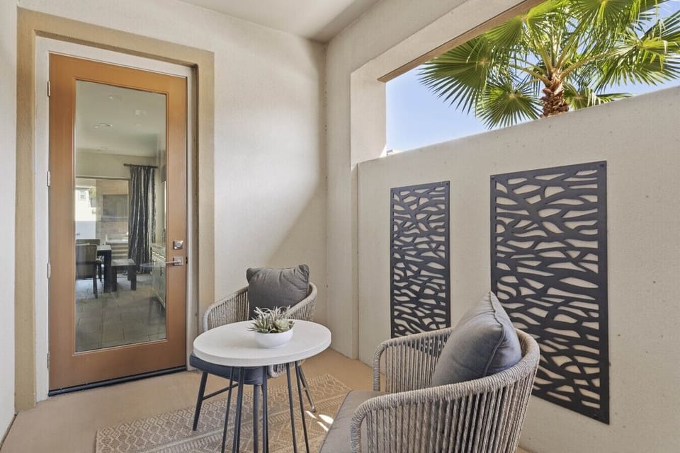Patio off Kitchen and guest room