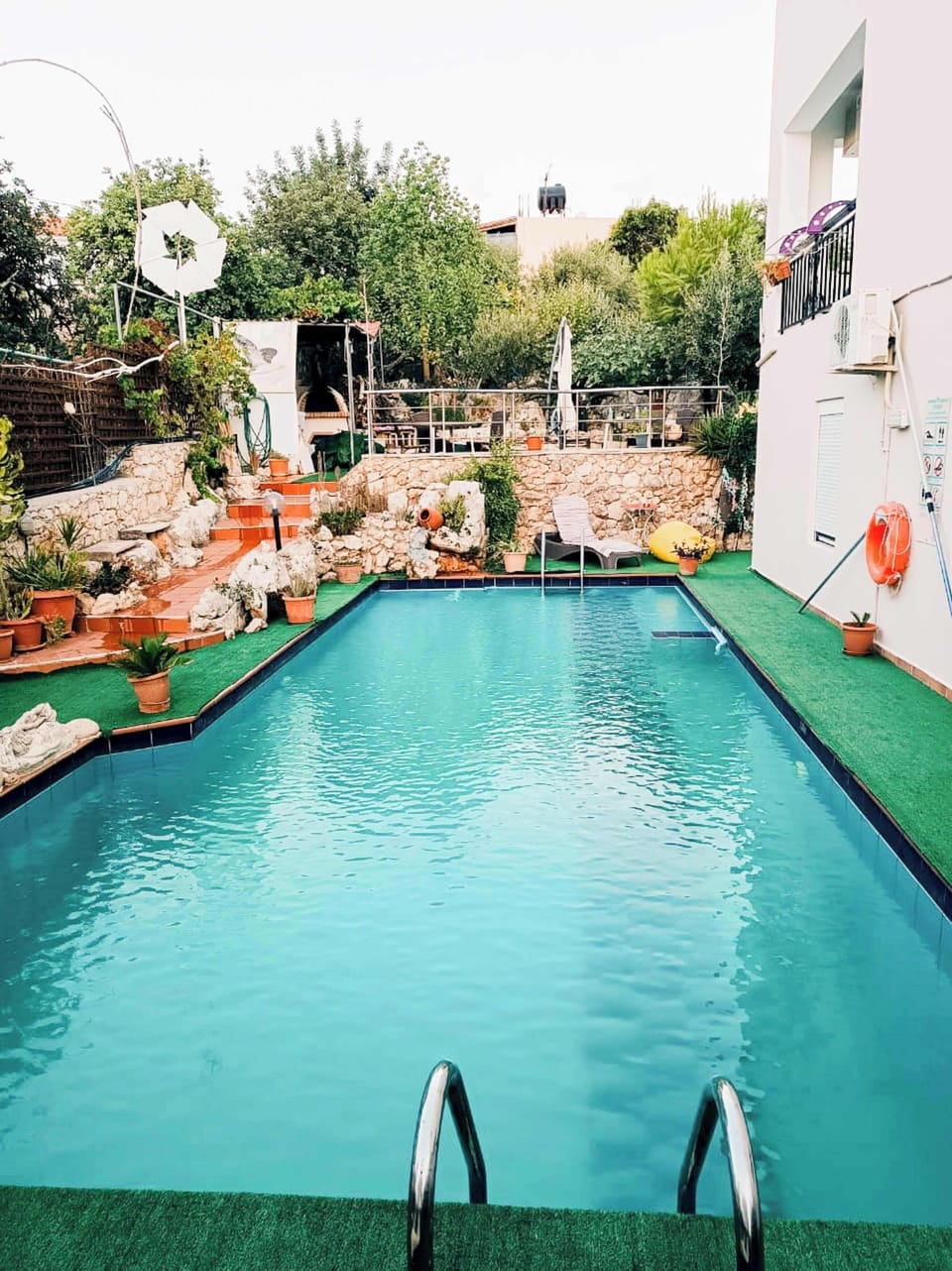 Shared swimming pool of the complex