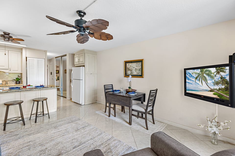 Bright and spacious living area with an open layout