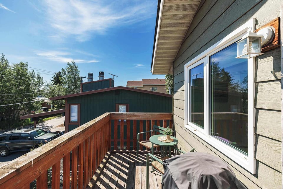 Balcony entrance from master bedroom 