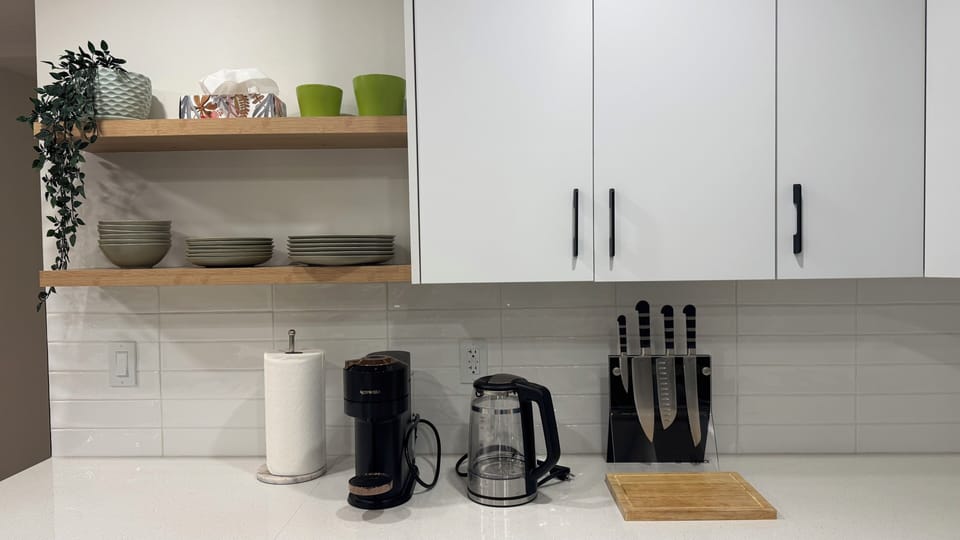 Fully equipped kitchen