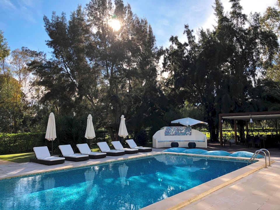 Pool | Spring Sunset