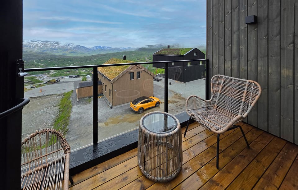 outside