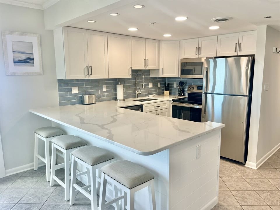 Fully equipped kitchen