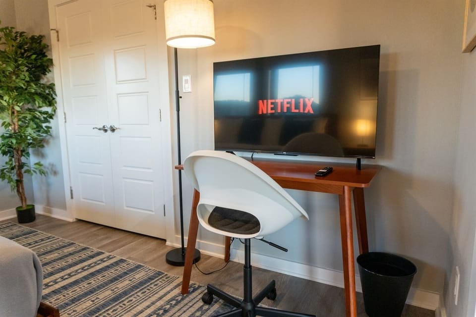 Smart TVs in bedrooms add extra comfort for winding down, especially for families with different bedtime schedules.