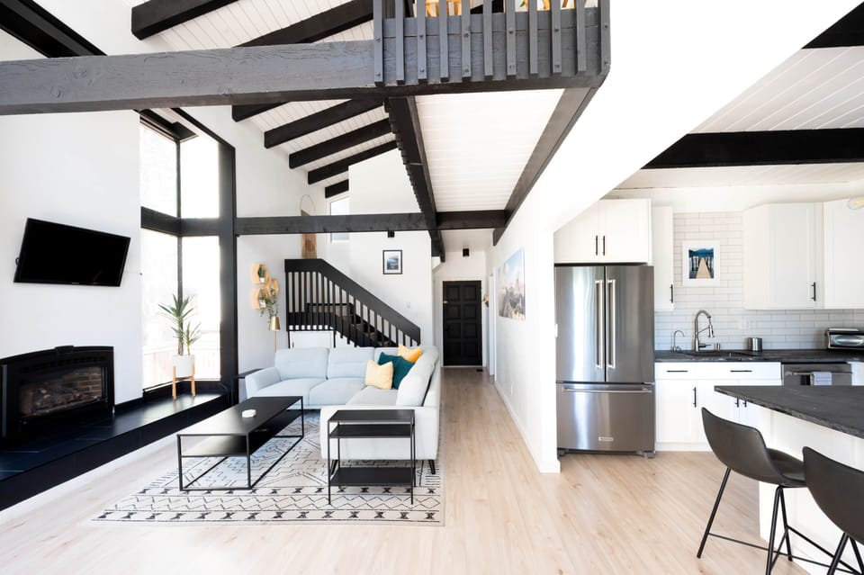 Modern open concept living