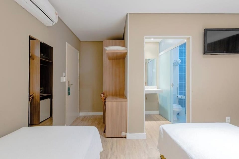 Bedroom and bathroom doorway