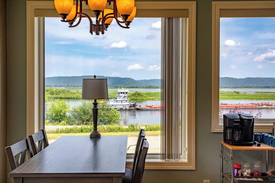 View from breakfast bar