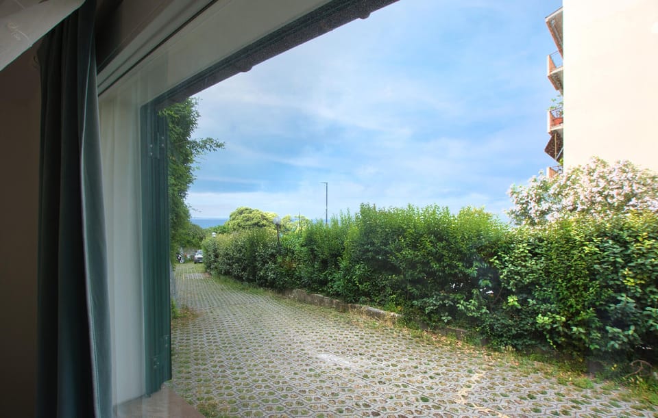 outside
