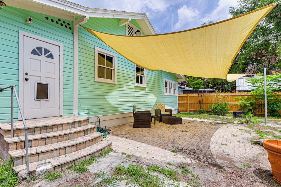 Back Exterior | Patio | Sun Shade
