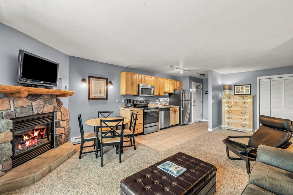 Open Kitchen and Living Room