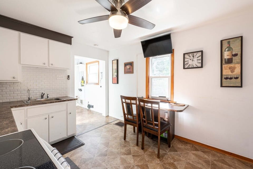 Kitchen and dining space
