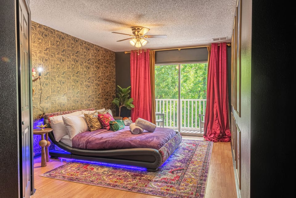 Enjoy a cozy and stylish retreat where friends and family can relax in comfort, unwind by the balcony views, and end each day together in a warm, inviting atmosphere designed for memorable stays.
