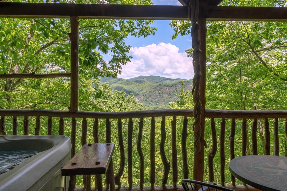 Back deck view cabin 4