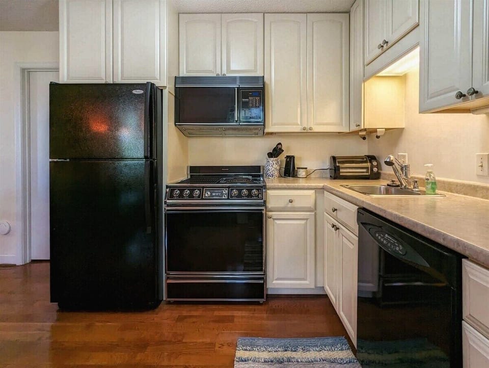 Kitchen on Lower Level w/ Deck Access