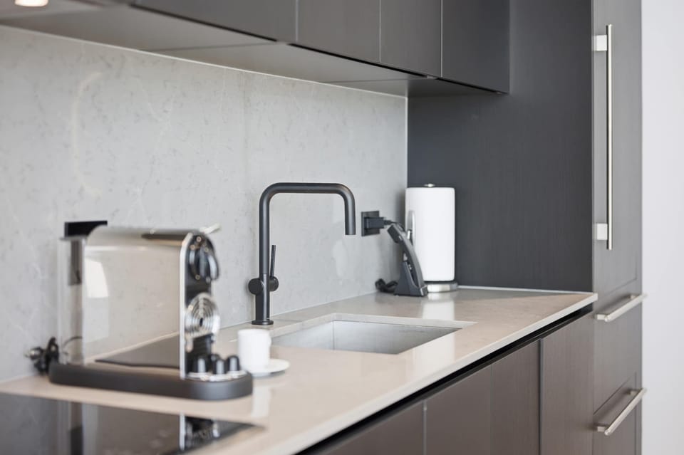 Smart kitchen layout.