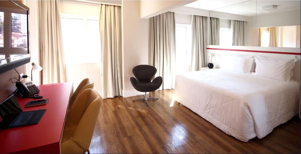 Bedroom. Interior and views may vary based on location and availability.