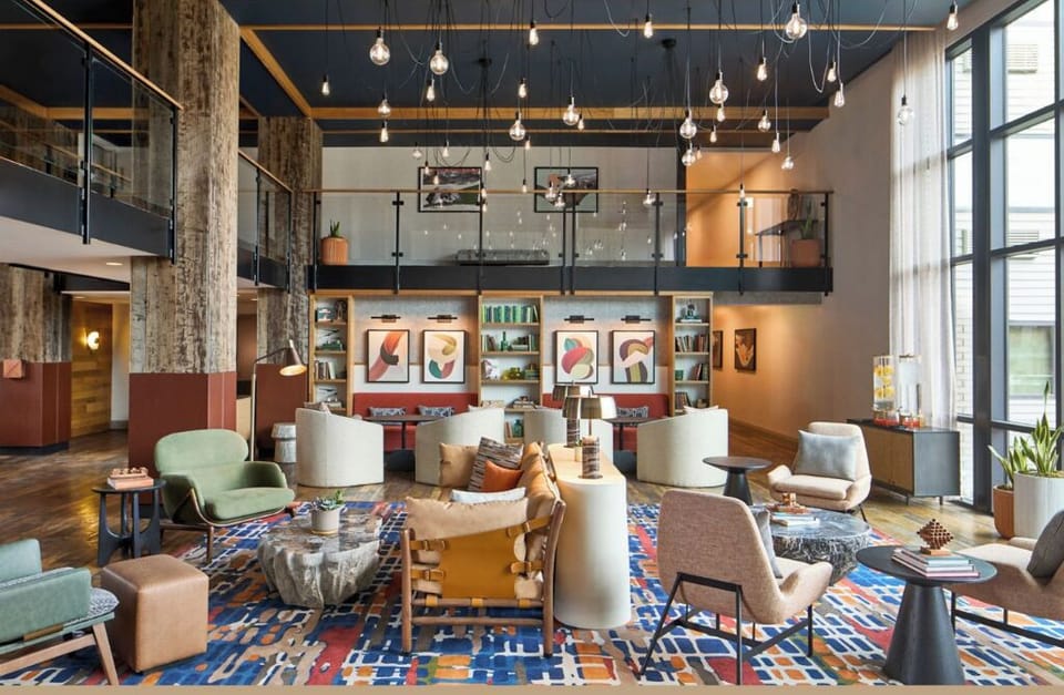 Lounge area