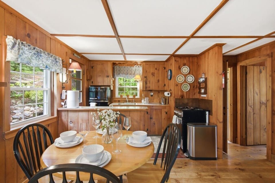 Gather around for meals, games, and conversation