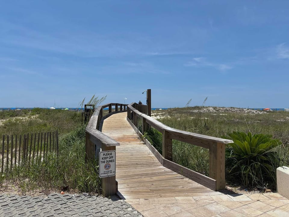 Your path to the beach!