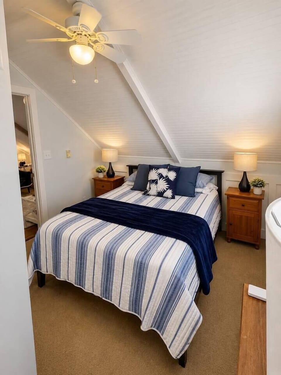 Wake up beneath the charming vaulted ceilings, sink into crisp linens, and ease into a slow Provincetown morning with coffee and nowhere to be.
