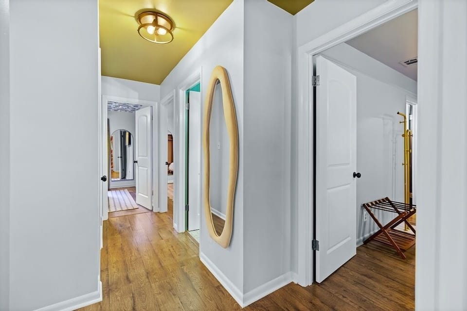 Clean, open walkways connect each space seamlessly—making the home feel both spacious and inviting.