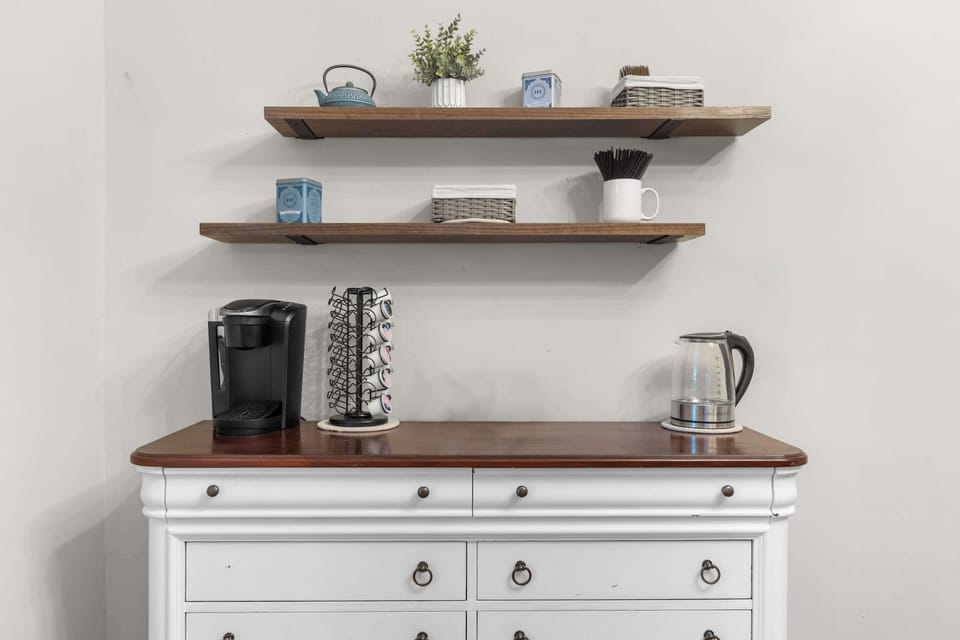 Wake up with complimentary coffee or tea whenever you need a little pick-me-up. It's the perfect way to ease into your day.