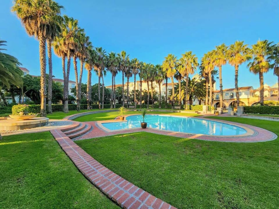 Outdoor swimming pool for you and your friends and family to relax in. 