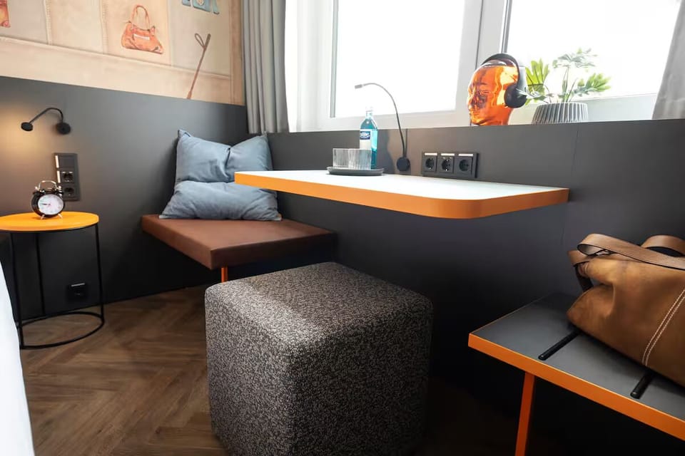 Settle in with a cozy corner to read and recharge.