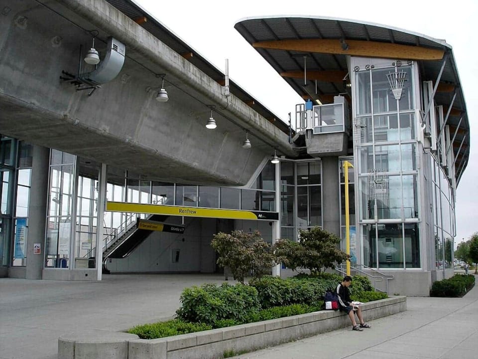 renfrew skytrain  station is walking distance 
