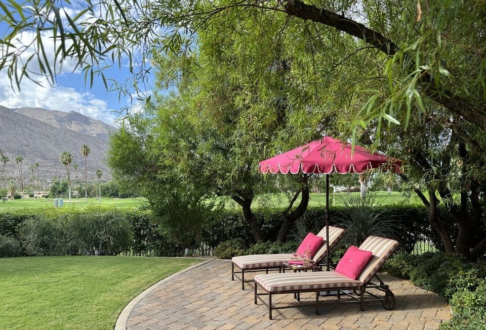 Unobstructed golf course and mountain views