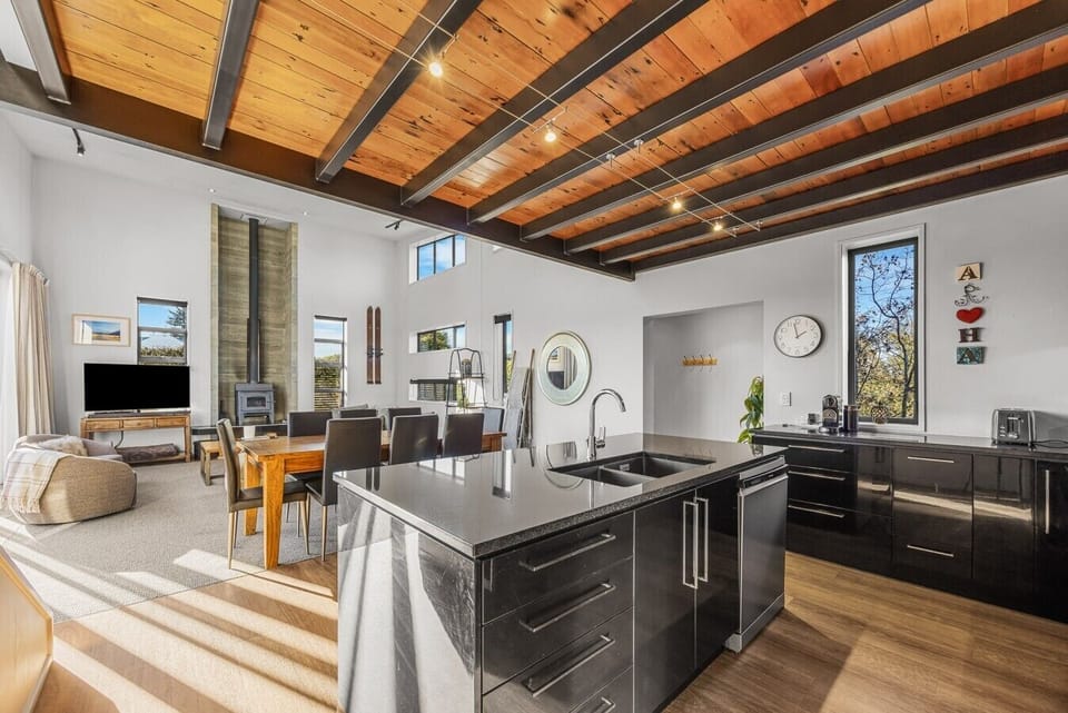 Open plan kitchen living