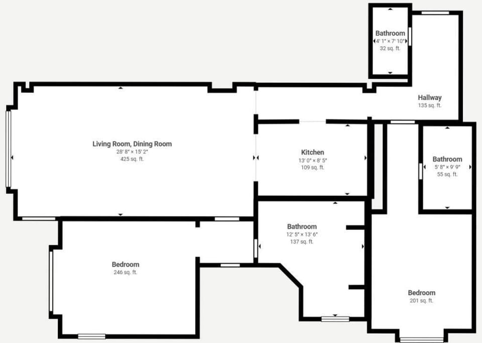 Floor Plan - Golden Mile, Palm Jumeirah