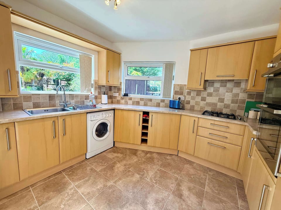Large bright kitchen