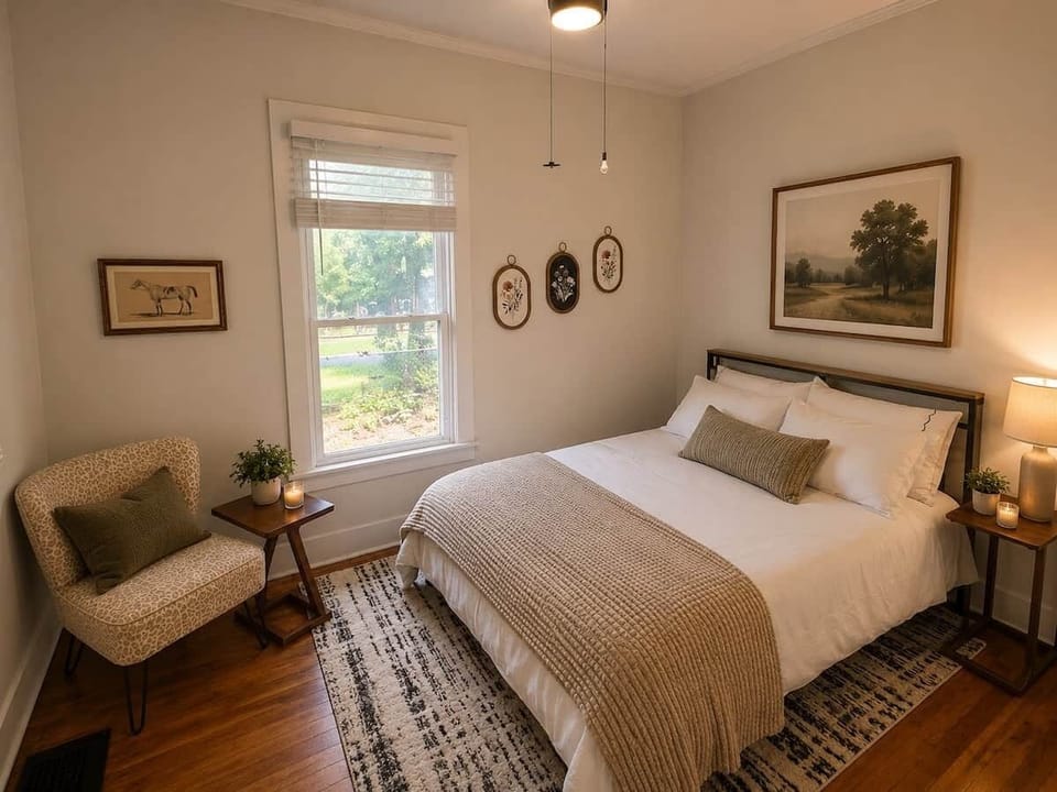Queen bed