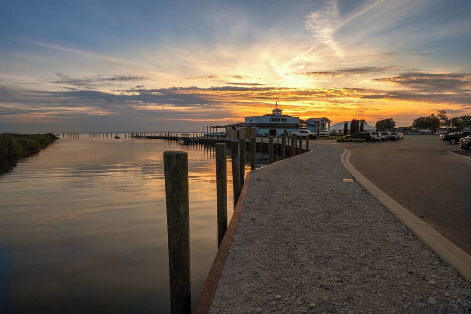 Walk to Cabana Blue restaurant, steps away from the house. 
Good food, drinks, and entertainment to enjoy some of the best Sunsets in Metro Detroit.