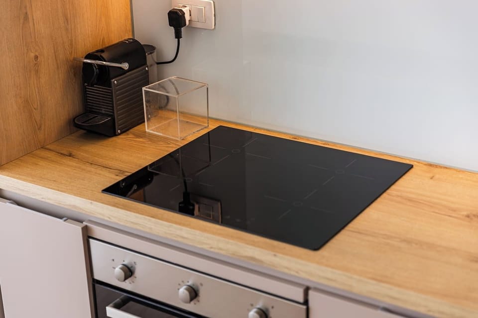 Fully-equipped kitchen details