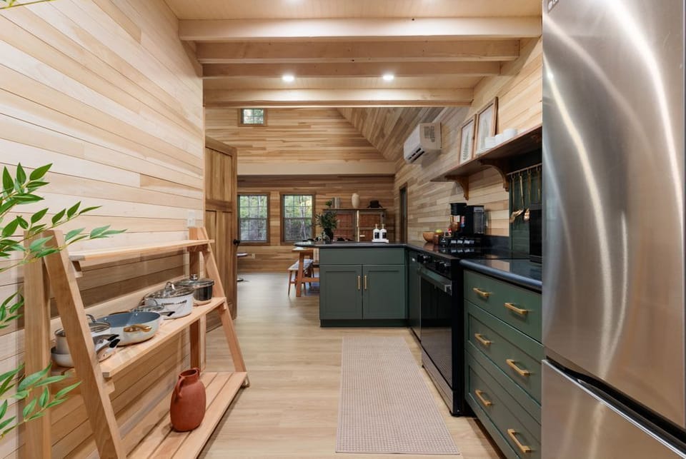 Modern amenities meet cabin charm